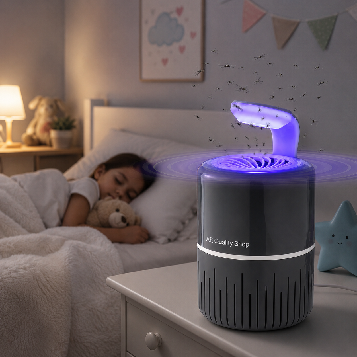 Lámpara Antimosquitos LED UV
